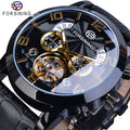 Black & Gold Men’s Automatic Watch