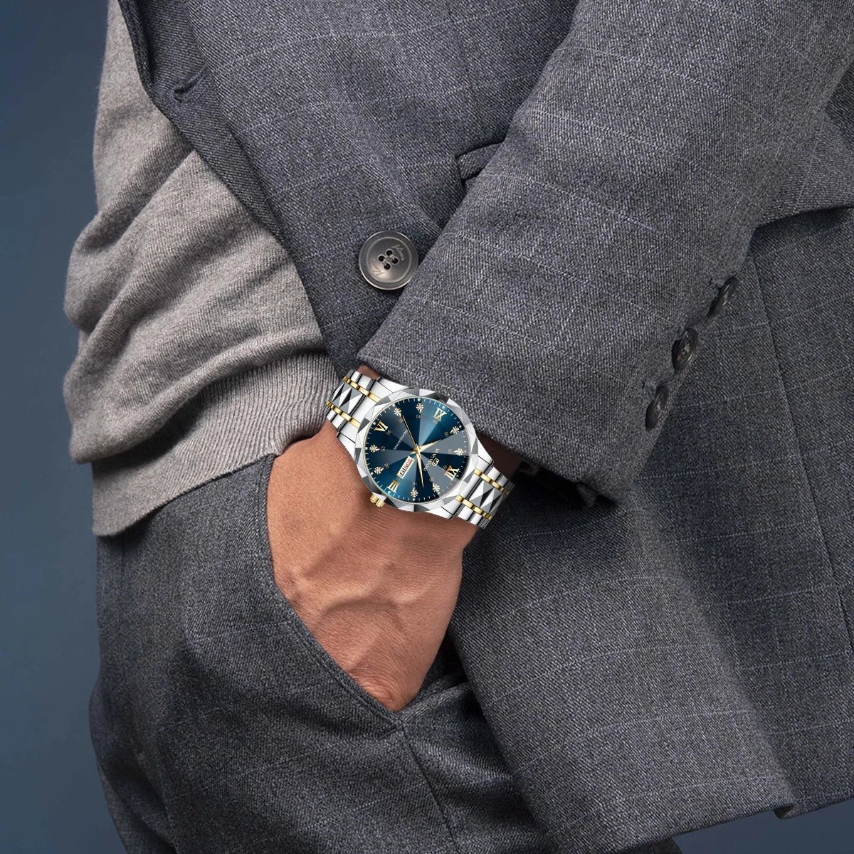 Men’s Luxury Diamond Watch