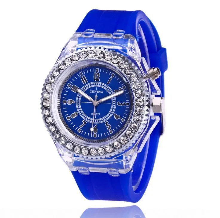 LED Silicone Watch – Unisex & Kids