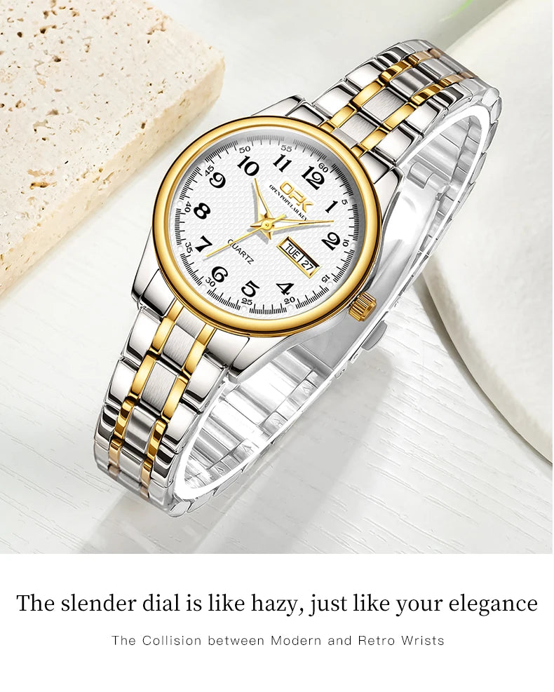 Luxury OPK 8110 Quartz Ladies Watch