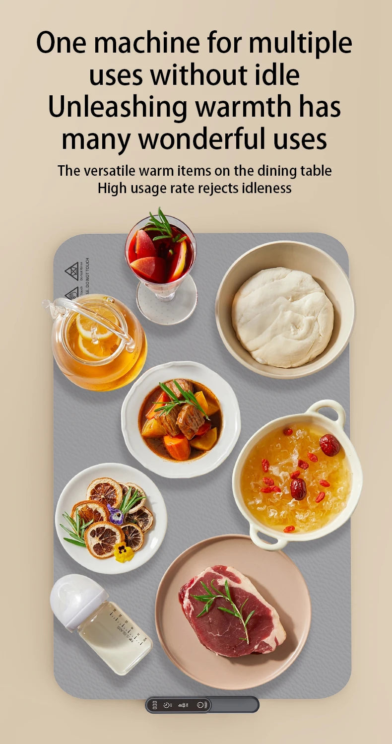 HOMEFISH Silicone Warming Board – Foldable, Waterproof & Oil-Resistant