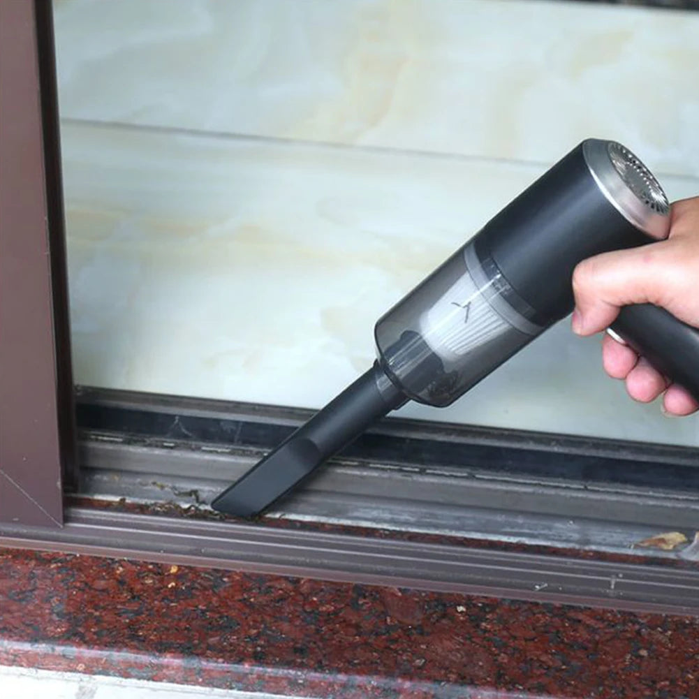 6000Pa Cordless Handheld Vacuum Cleaner 120W High Power Vacuum Cleaner Fully Automatic Power Cleaning Appliance for Home and Car