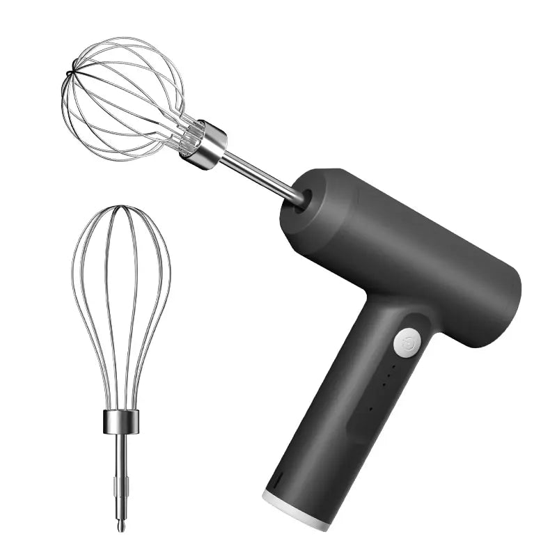 1PCS Wireless Electric Food Mixer – 3-Speed Egg Beater & Cream Mixer