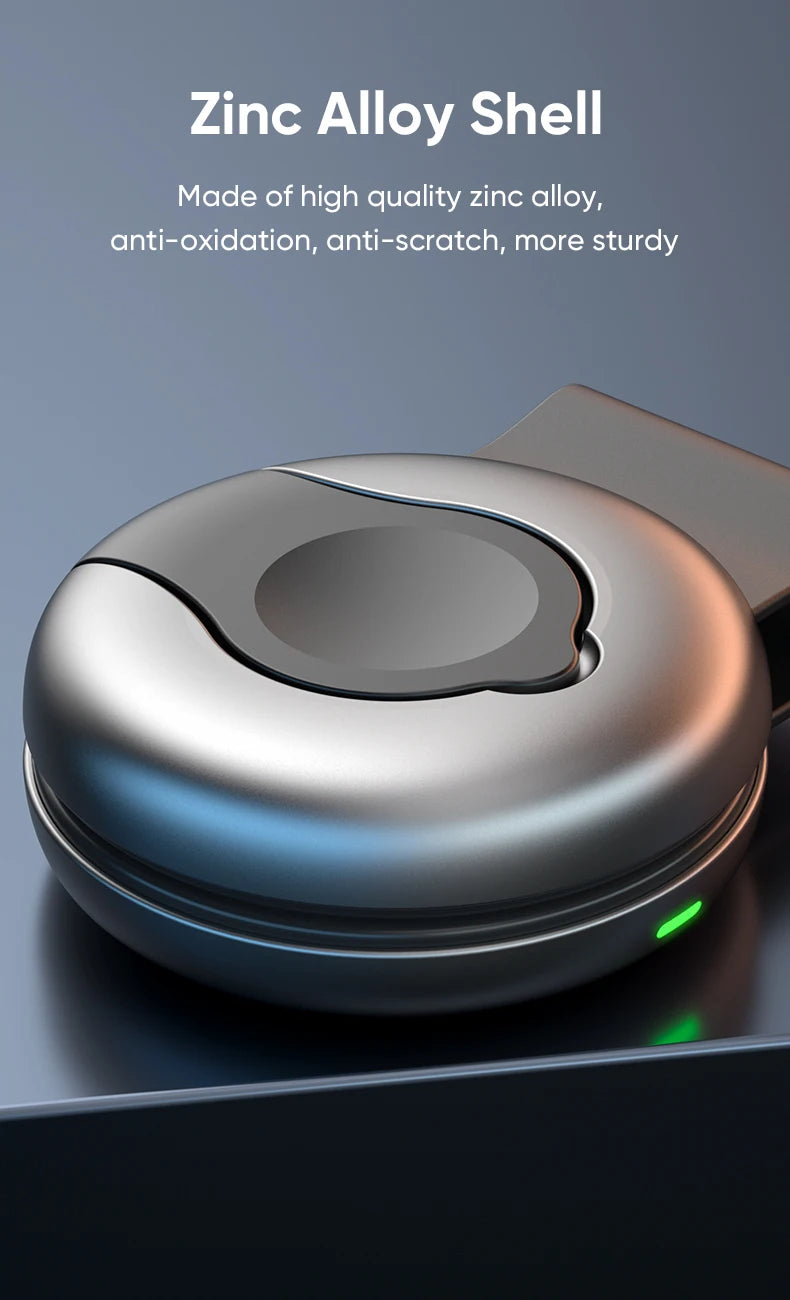 AUFU 3-in-1 Wireless Charger – Magnetic & Portable for iPhone & Apple Watch