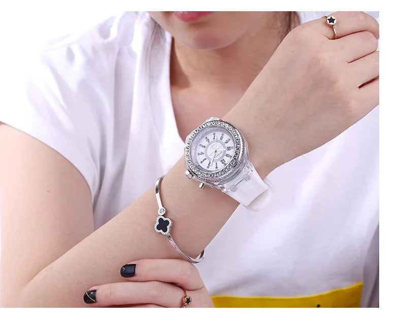 LED Silicone Watch – Unisex & Kids