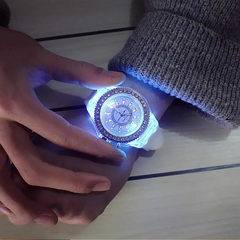 LED Silicone Watch – Unisex & Kids