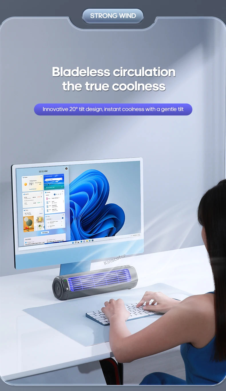 KINSCOTER Portable Air Conditioner Fan