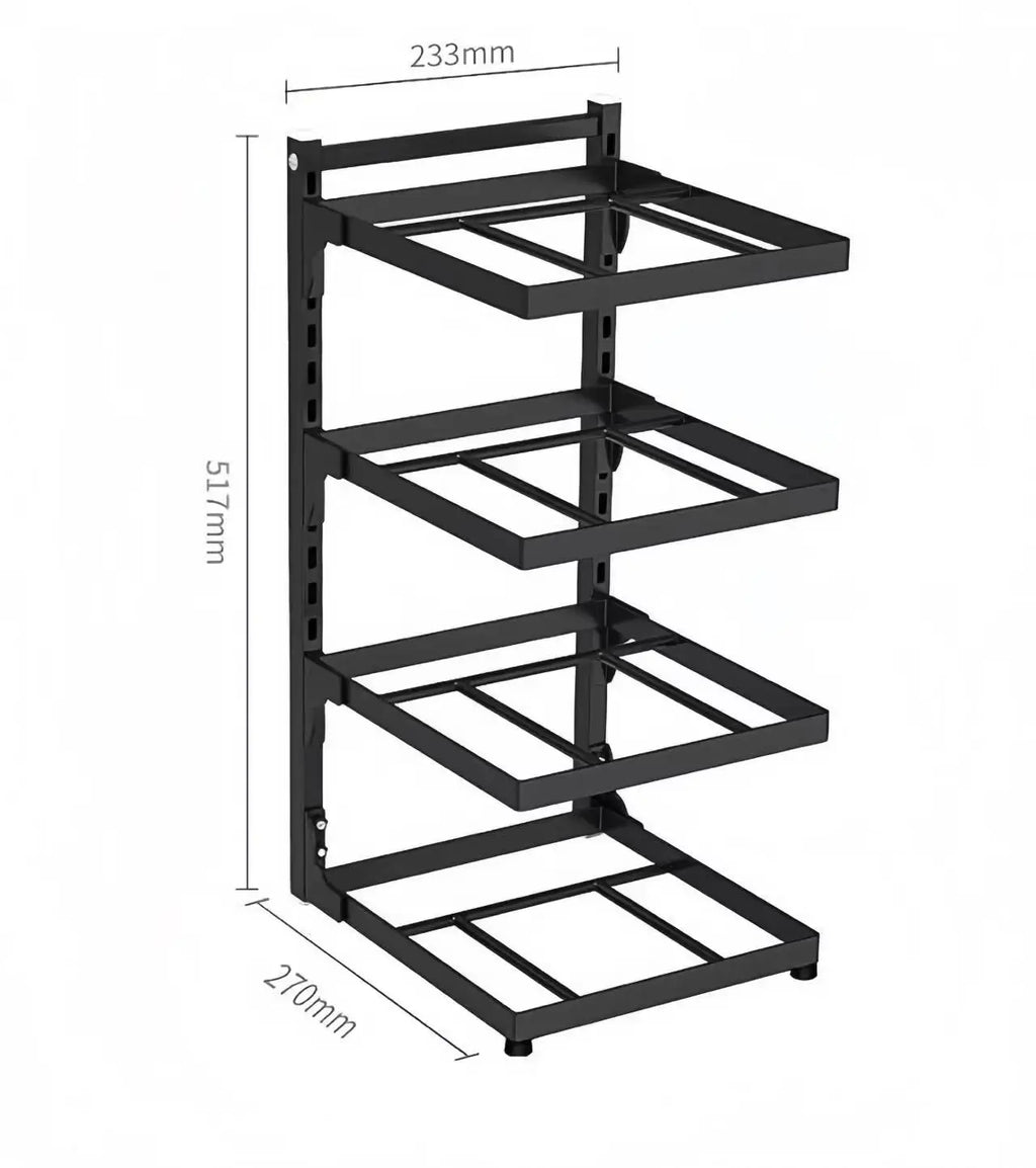 Kitchen Sink & Stove Multi-Layer Adjustable Storage Rack
