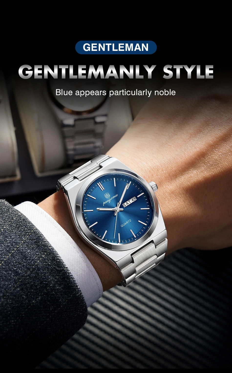 Luxury PAAZOMU Men’s Watch