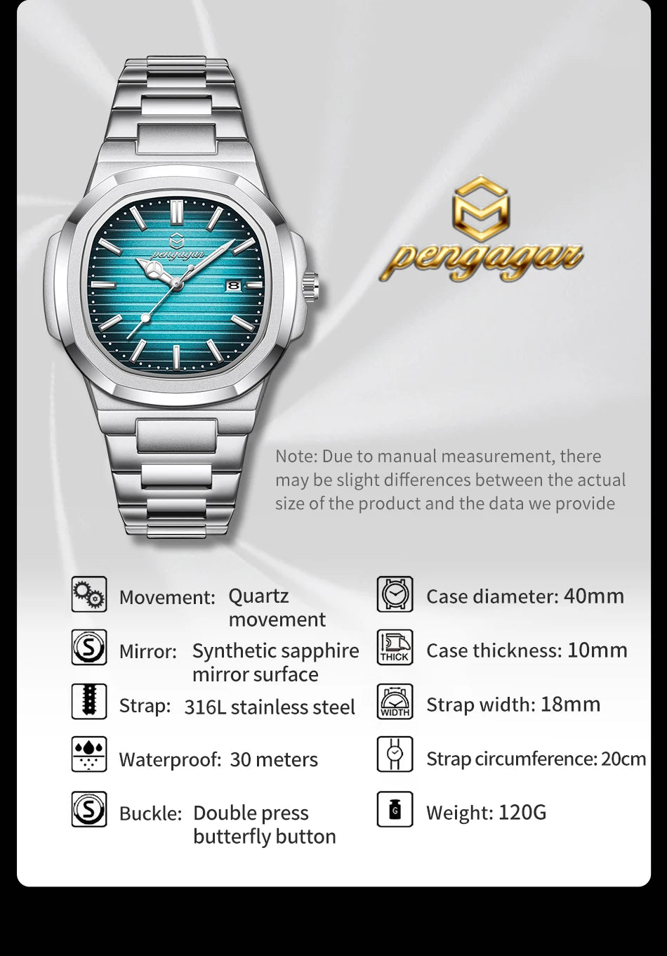 Men’s Luxury Military Watch