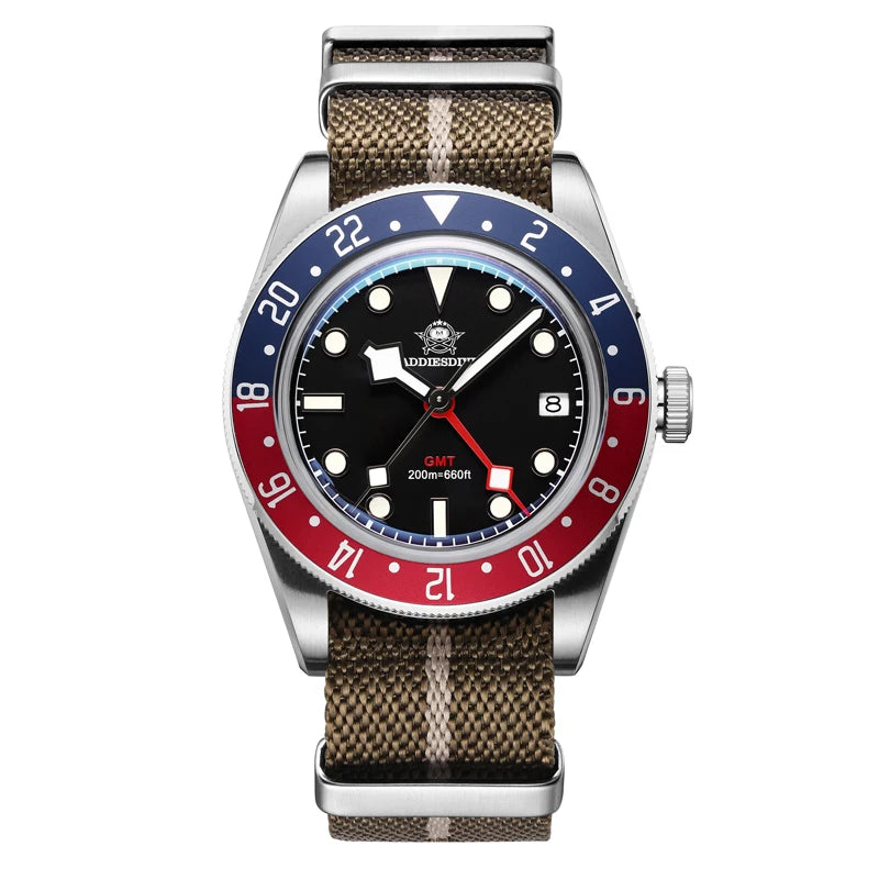 ADDIESDIVE GMT Diver Watch