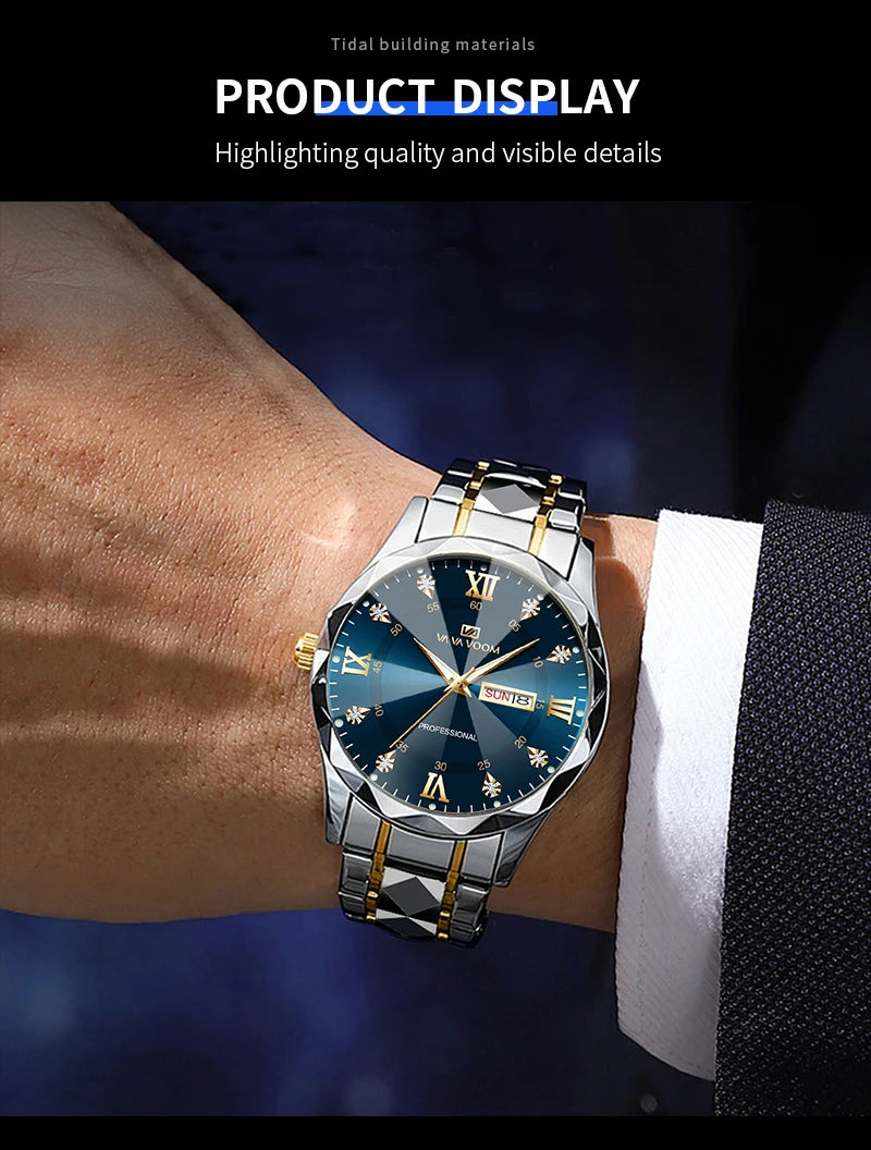 Men’s Luxury Diamond Watch
