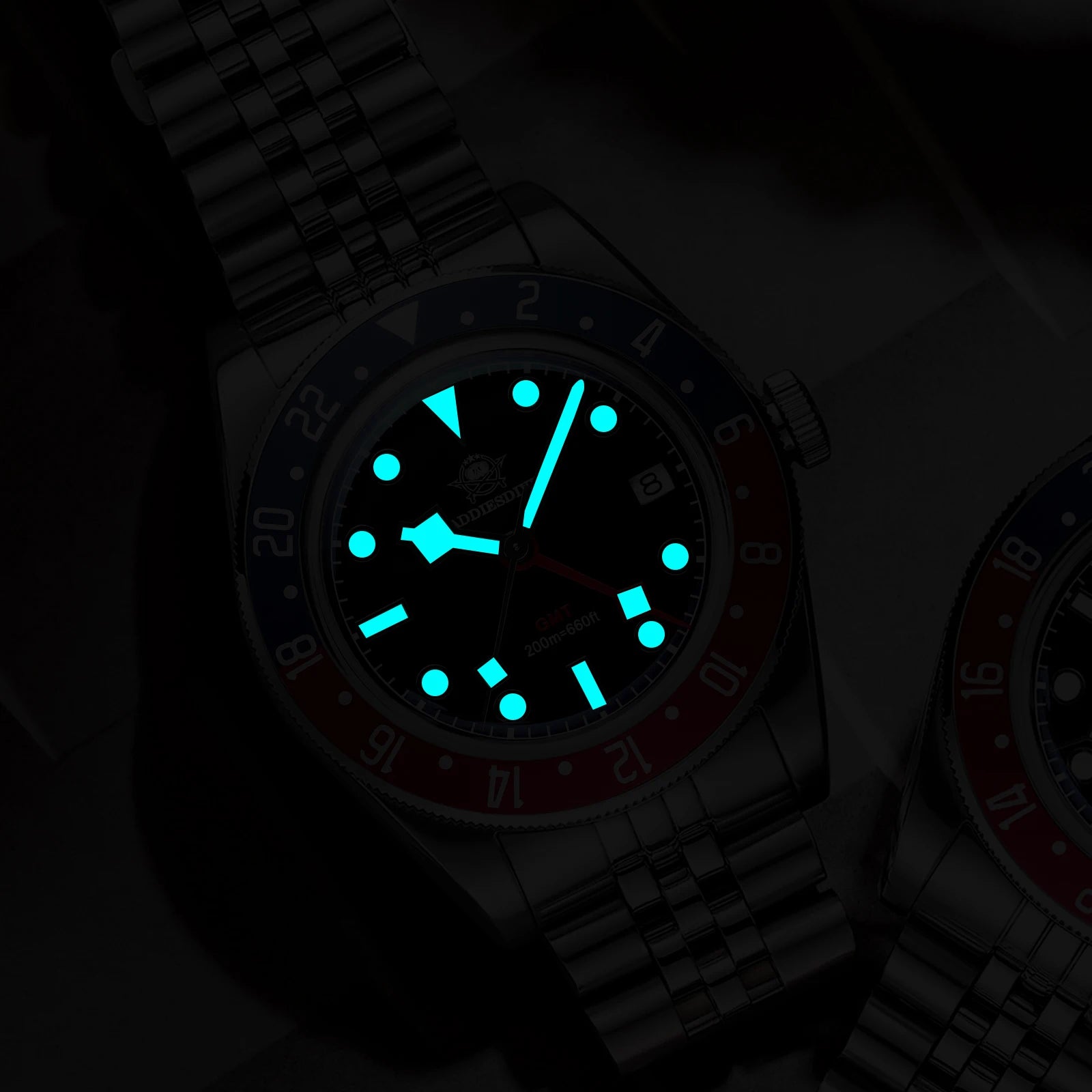 ADDIESDIVE GMT Diver Watch