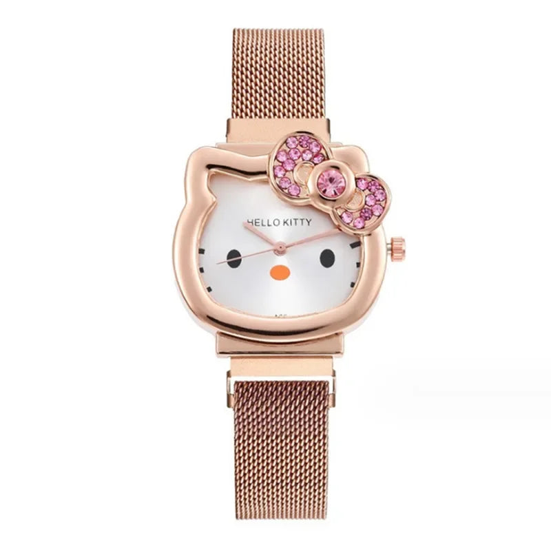 Hello Kitty Bow Quartz Watch – Girls