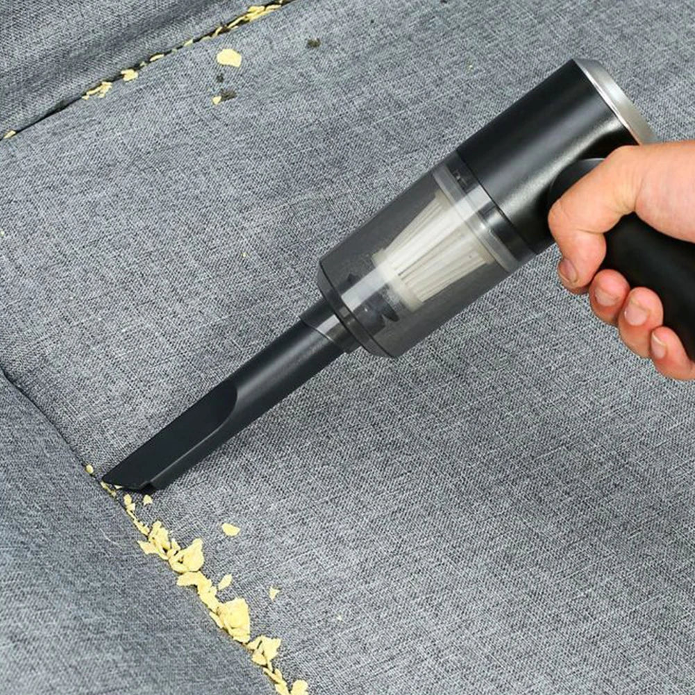 6000Pa Cordless Handheld Vacuum Cleaner 120W High Power Vacuum Cleaner Fully Automatic Power Cleaning Appliance for Home and Car