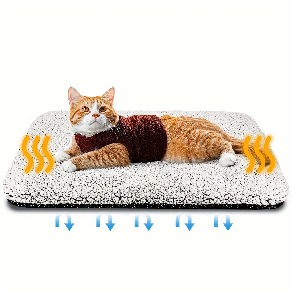 Self-Heating Pet Pad – Washable Thermal Mat for Cats & Dogs