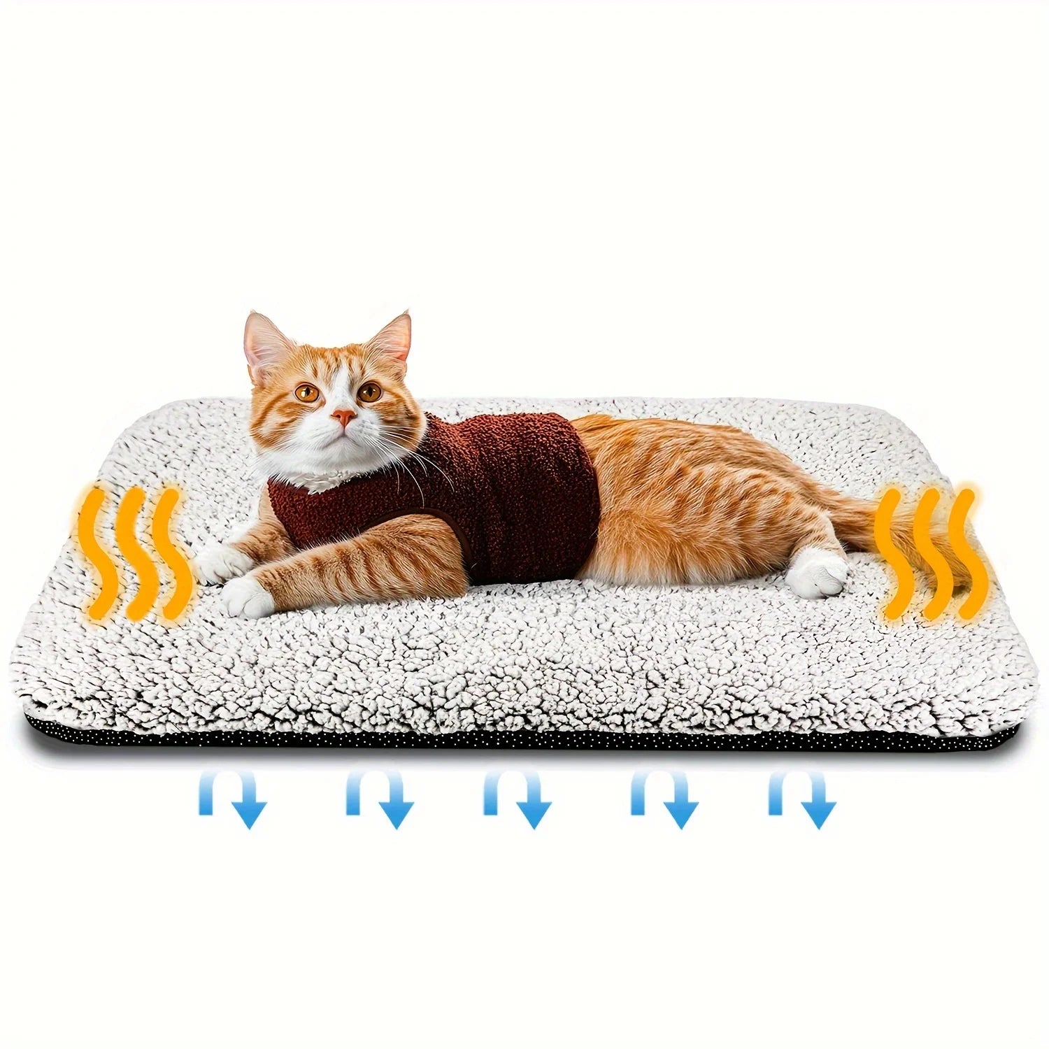 Self-Heating Pet Pad – Washable Thermal Mat for Cats & Dogs