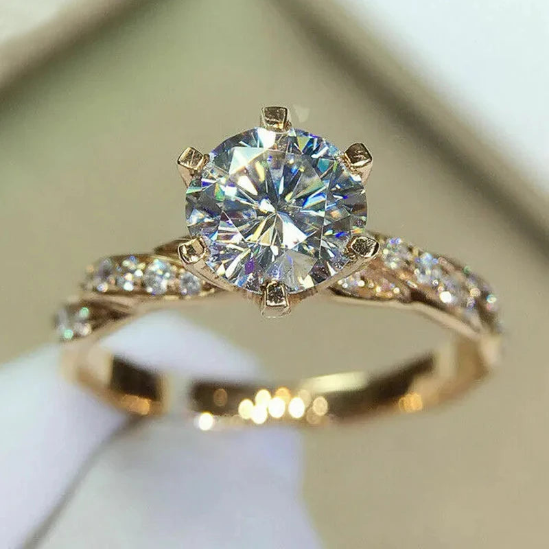 Romantic CZ Ring