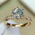 Romantic CZ Ring