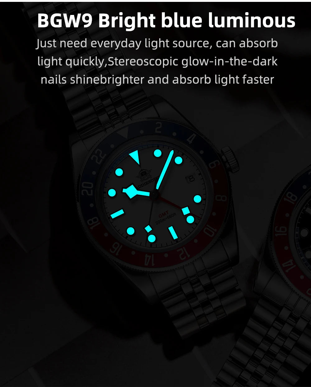 ADDIESDIVE GMT Diver Watch