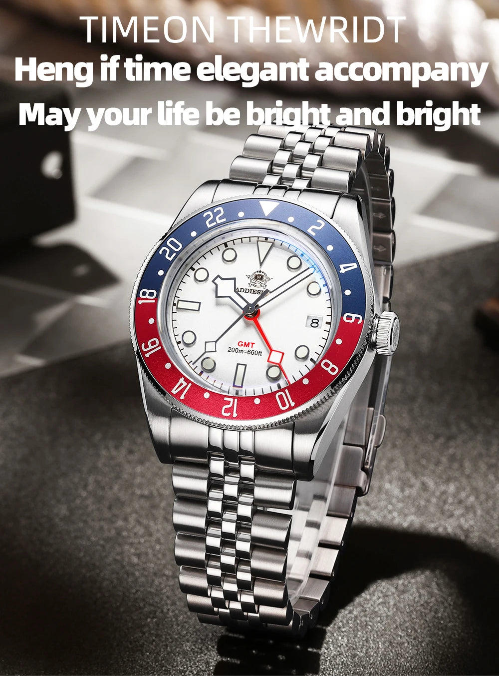 ADDIESDIVE GMT Diver Watch