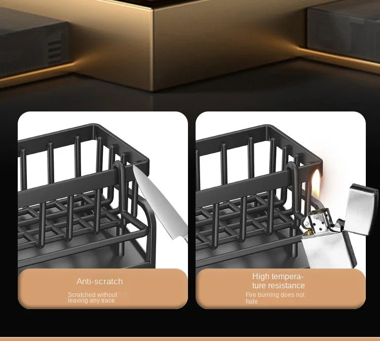 Kitchen Sink Sponge & Cleaning Cloth Storage Rack