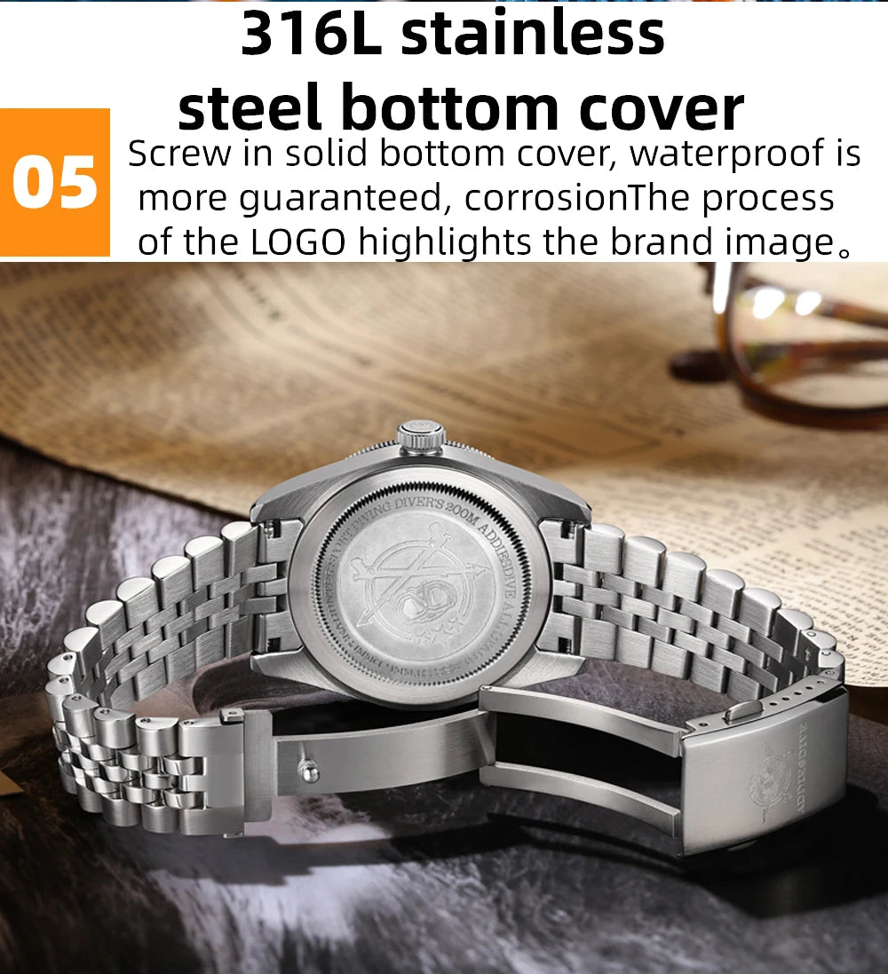 ADDIESDIVE GMT Diver Watch