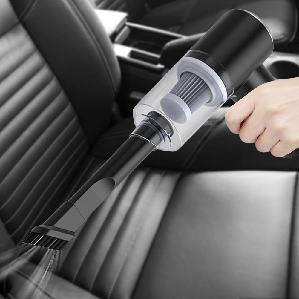 6000Pa Cordless Handheld Vacuum Cleaner 120W High Power Vacuum Cleaner Fully Automatic Power Cleaning Appliance for Home and Car