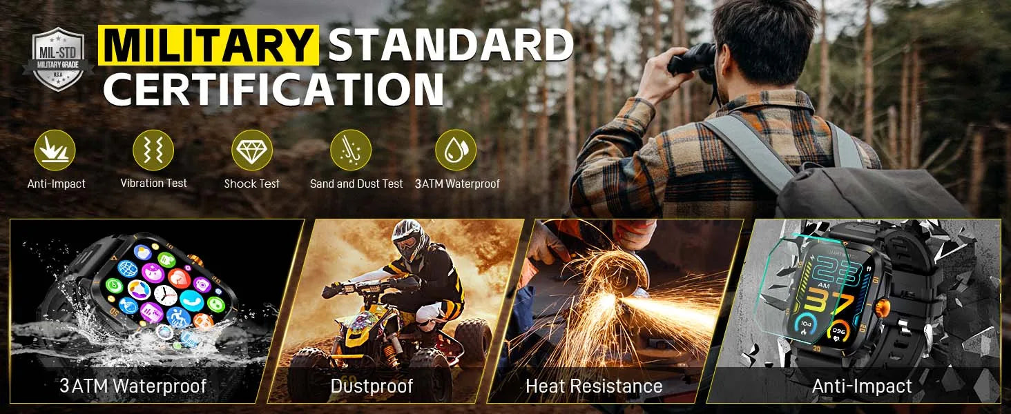 EIGIIS KT71 Men’s Smart Watch