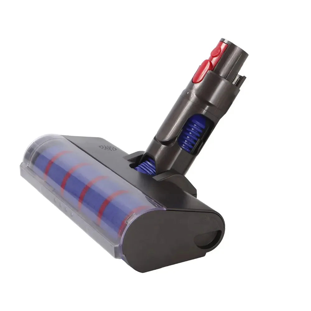 Soft Roller Brush for Dyson V7/V8/V10/V11/V15 – Direct Drive + 4 LED Lights