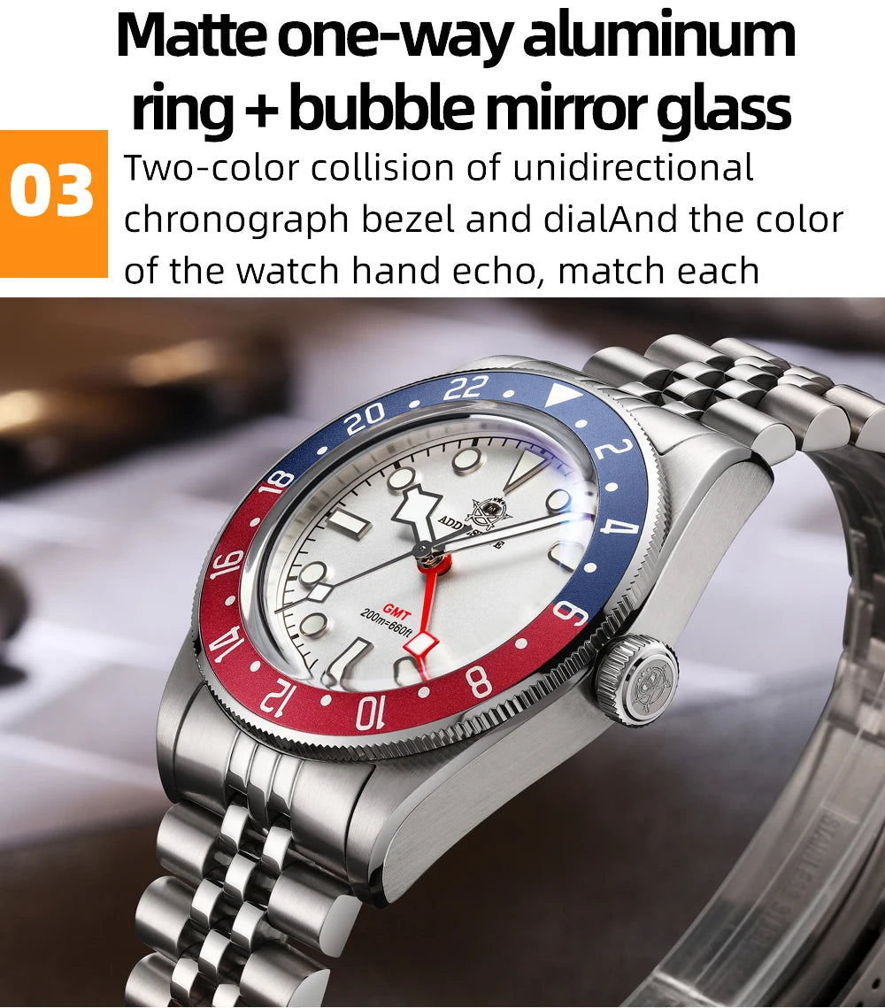 ADDIESDIVE GMT Diver Watch