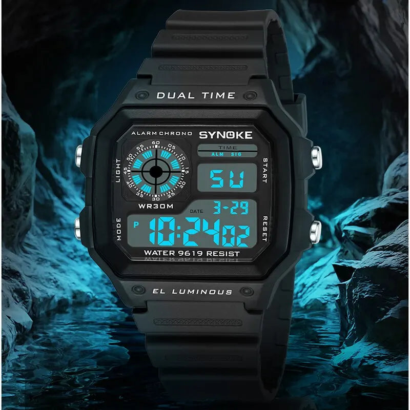 SYNOKE Men’s Digital Sports Watch