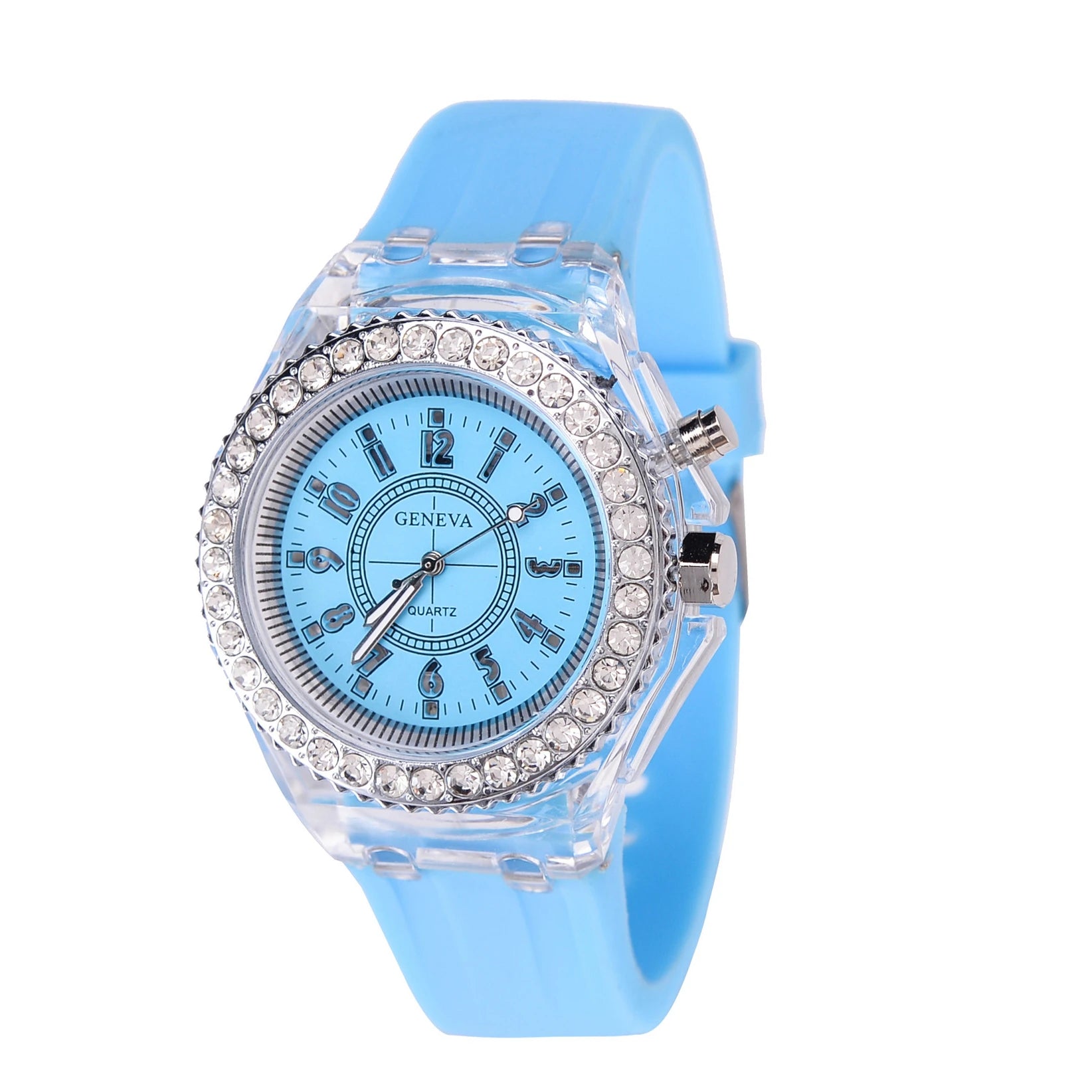 LED Silicone Watch – Unisex & Kids
