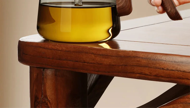 Magnetic Glass Teapot with Infuser  Home & Kitchen Tea Kit