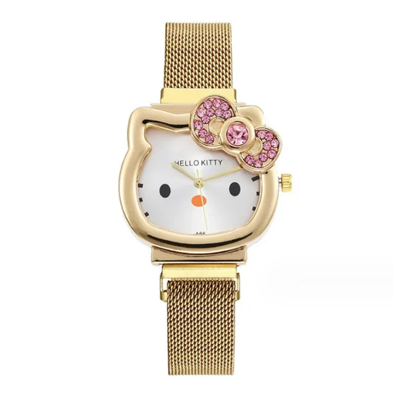 Hello Kitty Bow Quartz Watch – Girls