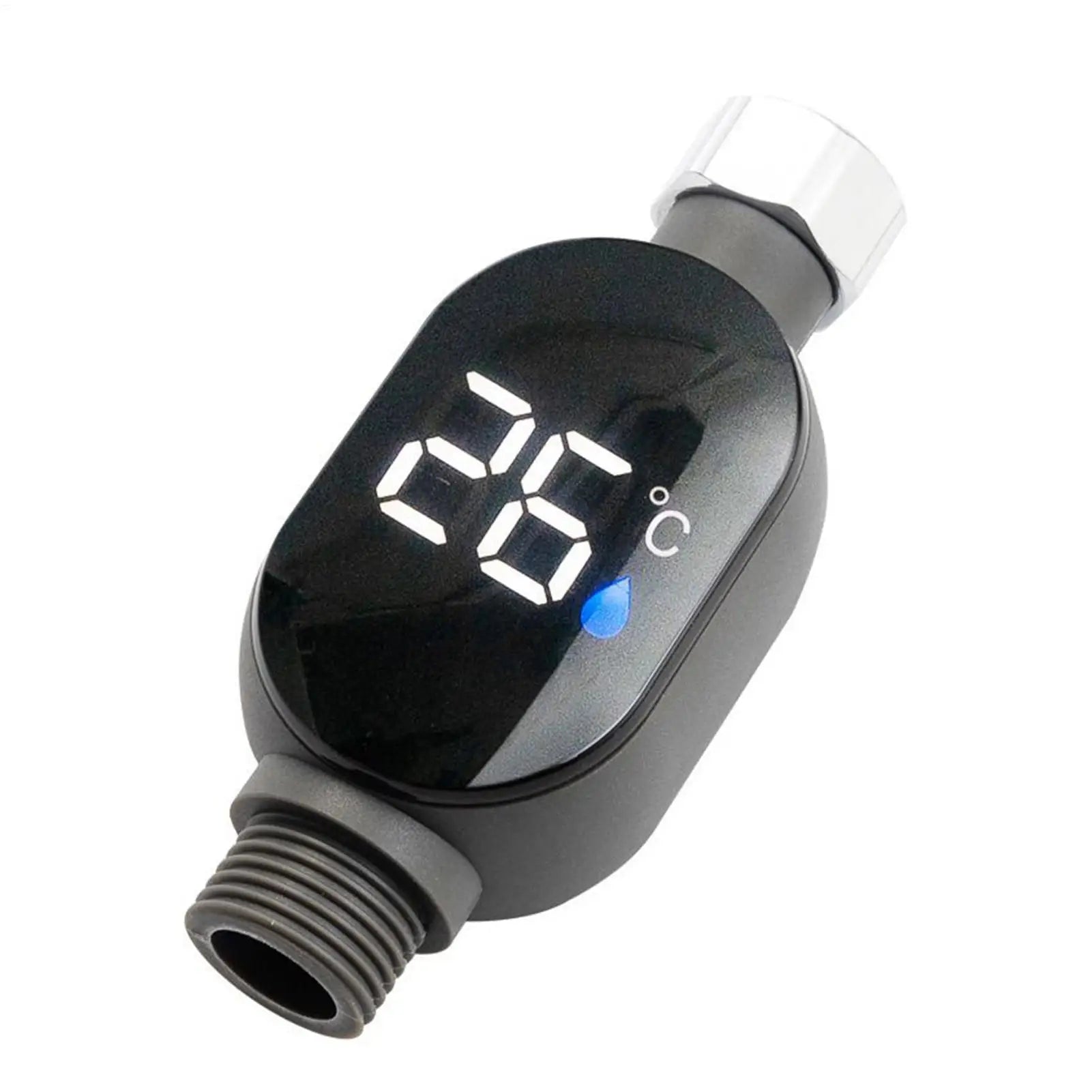 LED Digital Shower Temperature Gauge – Waterproof & Safe