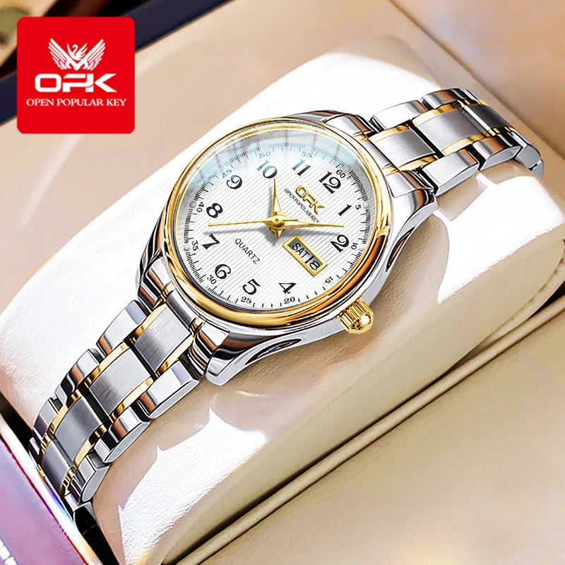 Luxury OPK 8110 Quartz Ladies Watch