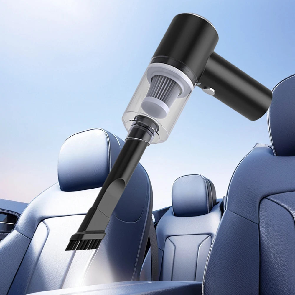 6000Pa Cordless Handheld Vacuum Cleaner 120W High Power Vacuum Cleaner Fully Automatic Power Cleaning Appliance for Home and Car