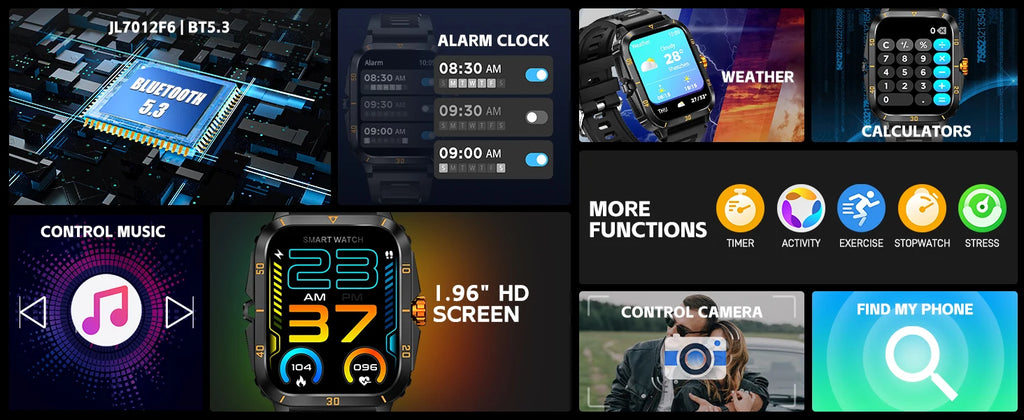 EIGIIS KT71 Men’s Smart Watch