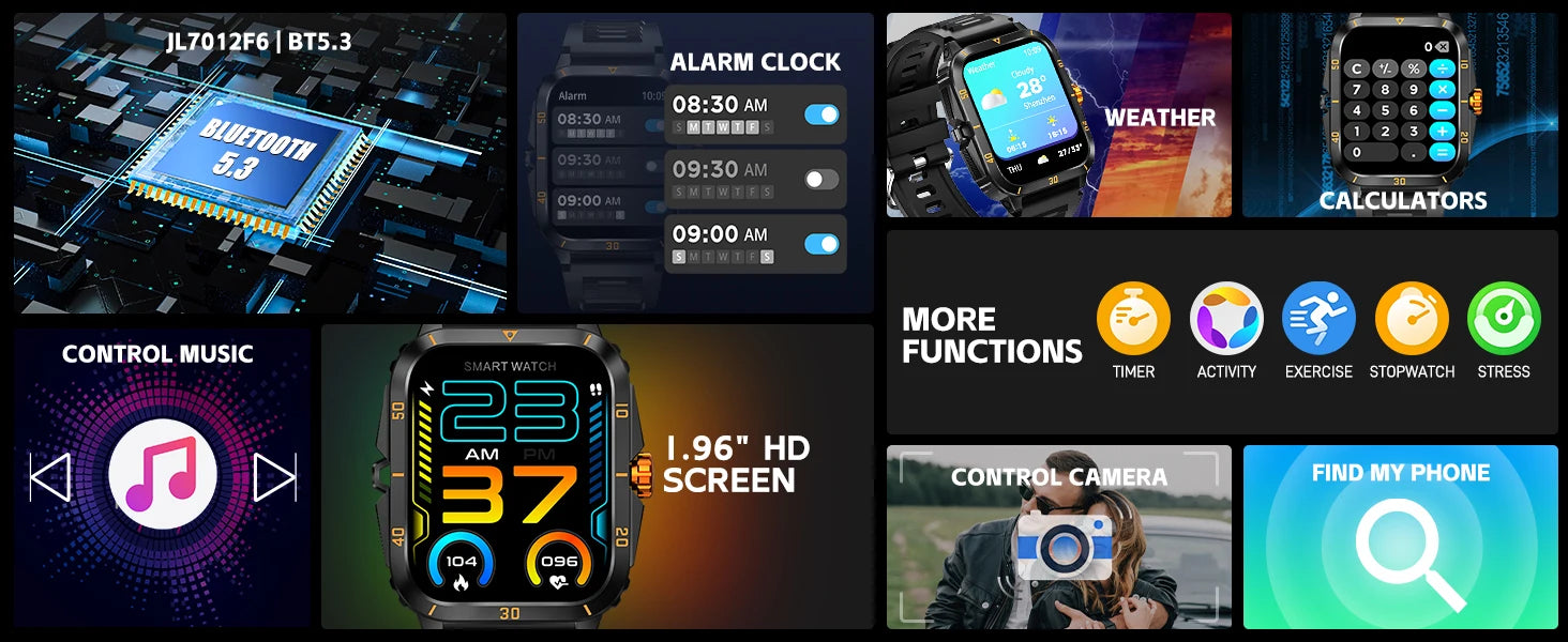 EIGIIS KT71 Men’s Smart Watch