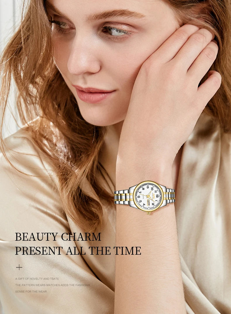 Luxury OPK 8110 Quartz Ladies Watch