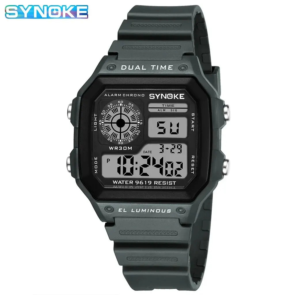 SYNOKE Men’s Digital Sports Watch