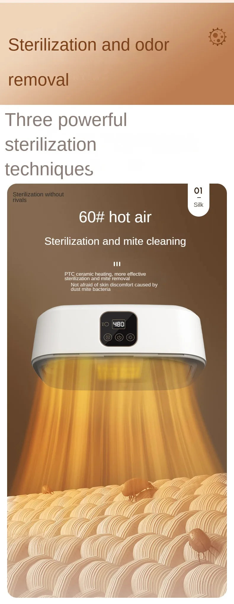 “Remote Control Electric Clothes Dryer – Multifunctional, Warm Air, Timer