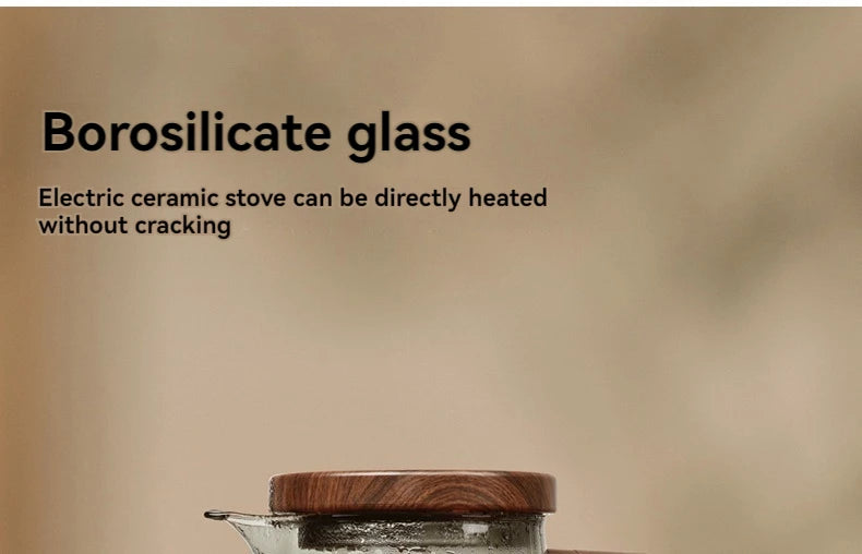 Magnetic Glass Teapot with Infuser  Home & Kitchen Tea Kit