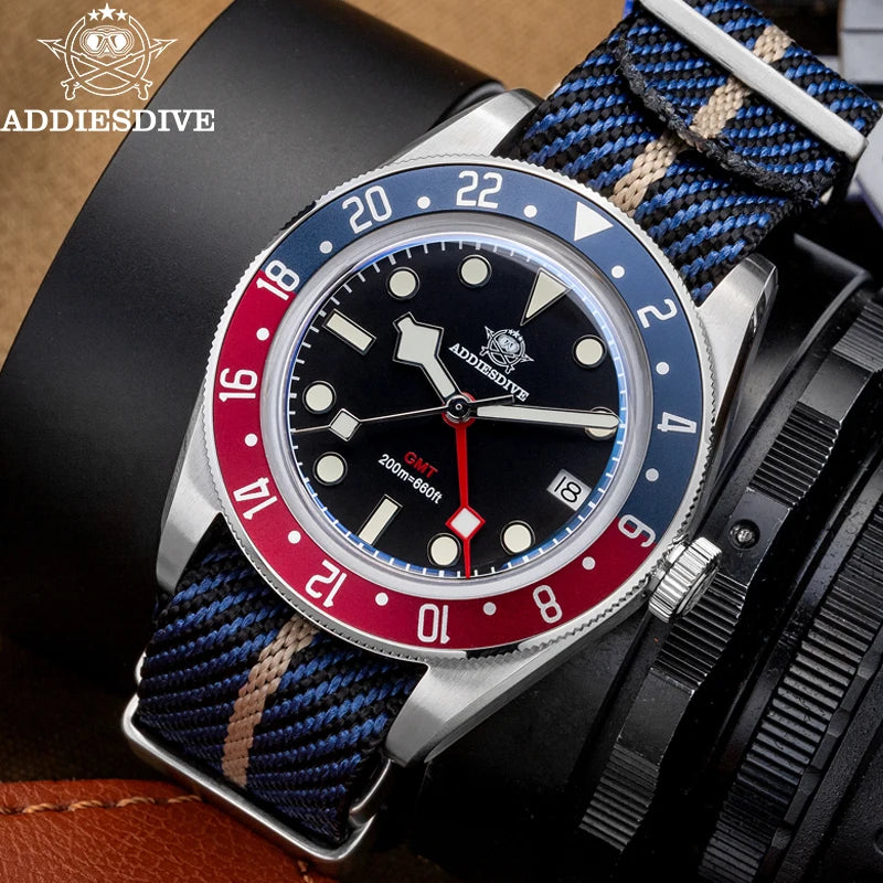 ADDIESDIVE GMT Diver Watch