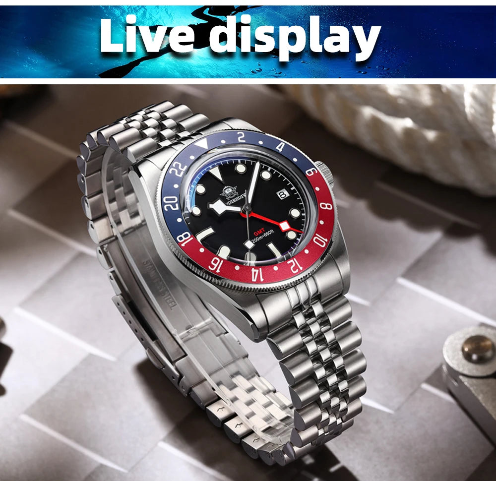 ADDIESDIVE GMT Diver Watch