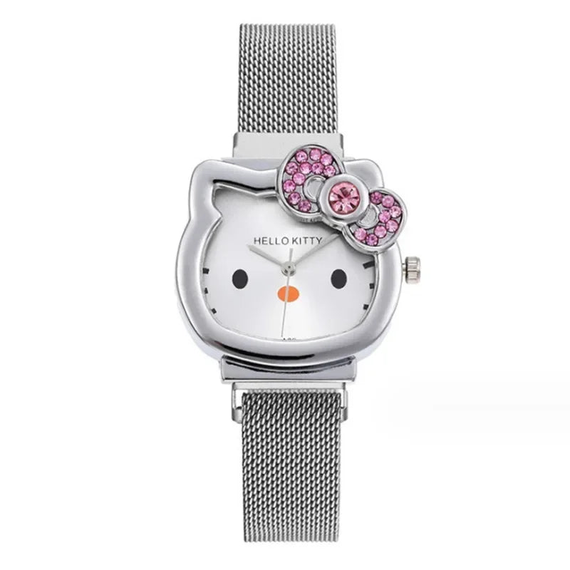 Hello Kitty Bow Quartz Watch – Girls