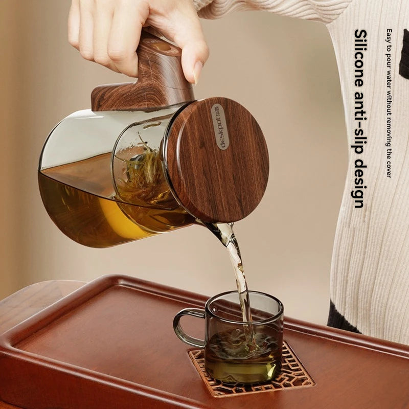 Magnetic Glass Teapot with Infuser  Home & Kitchen Tea Kit