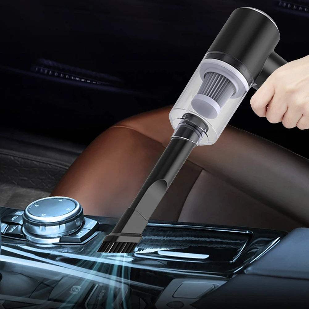 6000Pa Cordless Handheld Vacuum Cleaner 120W High Power Vacuum Cleaner Fully Automatic Power Cleaning Appliance for Home and Car