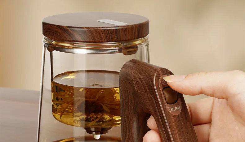 Magnetic Glass Teapot with Infuser  Home & Kitchen Tea Kit